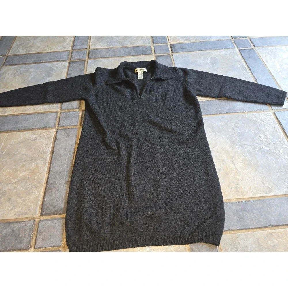EDDIE BAUER  ‎ Sweater Pullover-gray-Cotton-SZ S